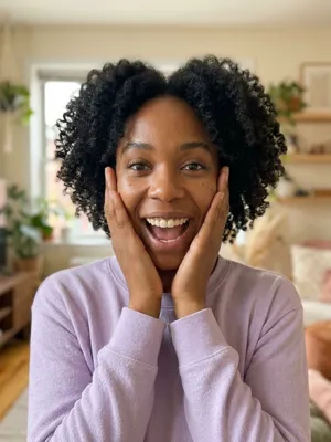 Zoe, excited